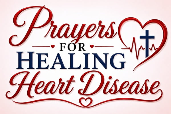 Prayers for Healing Heart Disease
