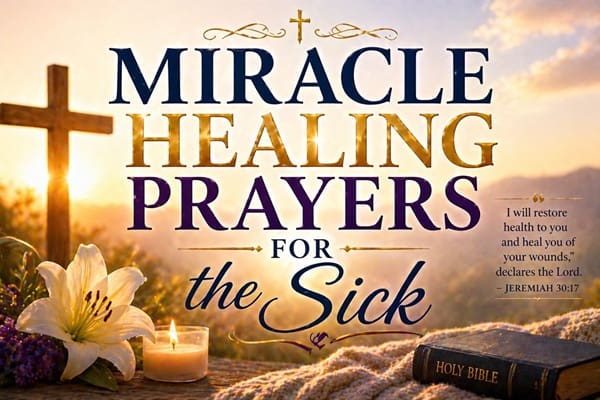 Miracle Healing Prayers for the Sick