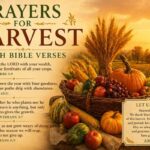 Prayers for Harvest with Bible Verses