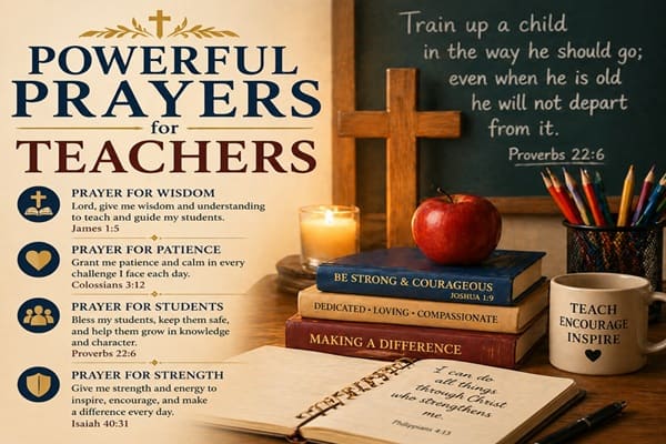Powerful Prayers for Teachers