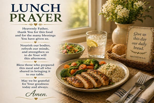 Lunch Prayer