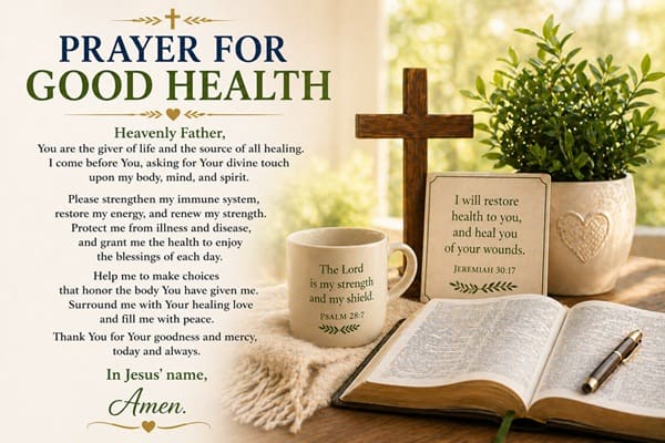 Prayer for Good Health