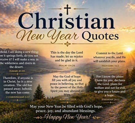 Christian New Year Quotes