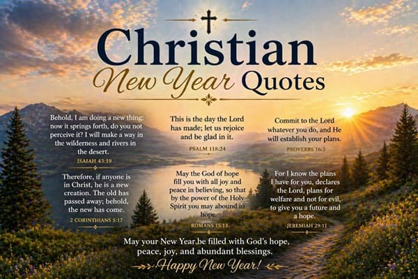 Christian New Year Quotes
