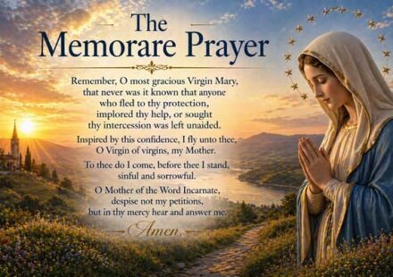 The Memorare Prayer