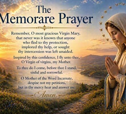 The Memorare Prayer