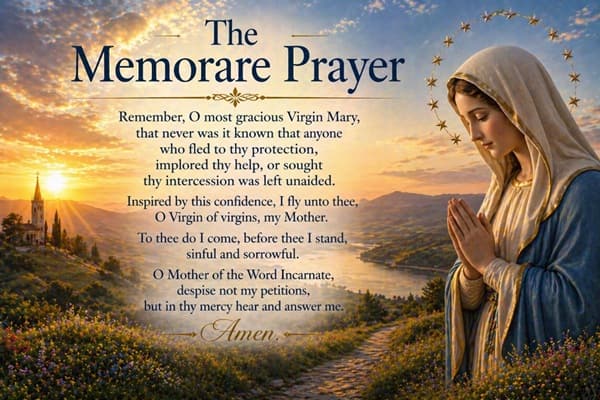 The Memorare Prayer