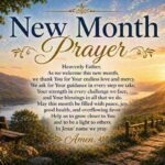 New Month Prayer