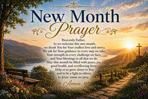 New Month Prayer