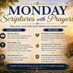 Monday Scriptures with Prayers