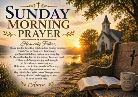 Sunday Morning Prayer