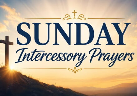 Sunday Intercessory Prayers