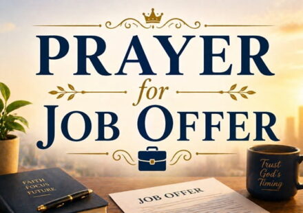 Prayer for Job Offer