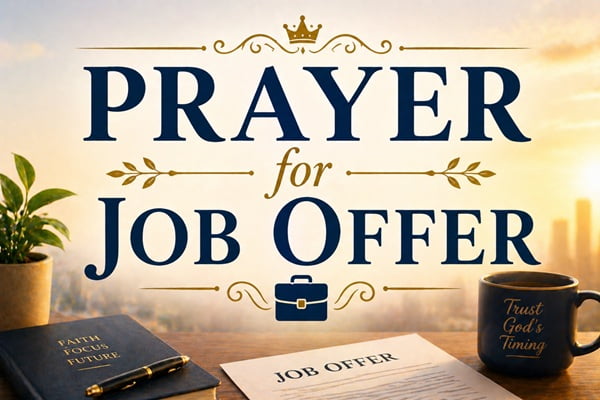 Prayer for Job Offer