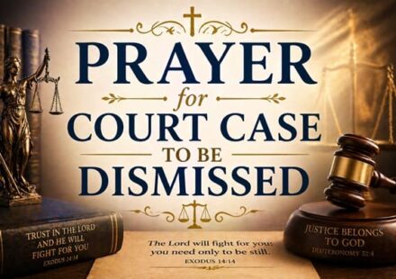 Prayer for Court Case to be Dismissed