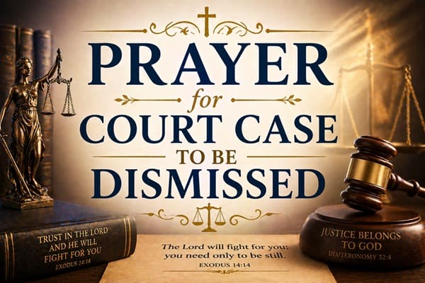 Prayer for Court Case to be Dismissed