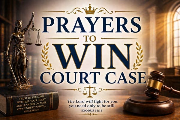 Prayers to Win Court Case