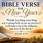Bible Verse for New Year