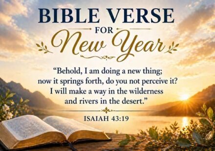 Bible Verse for New Year