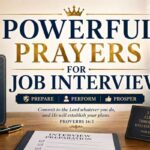 Powerful Prayers for Job Interview