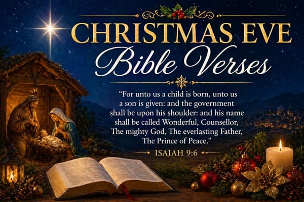 Christmas Eve Bible Verses