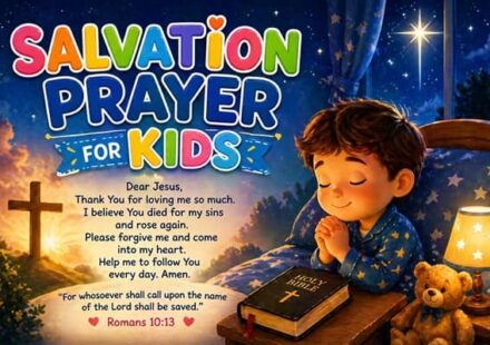 Salvation Prayer for Kids