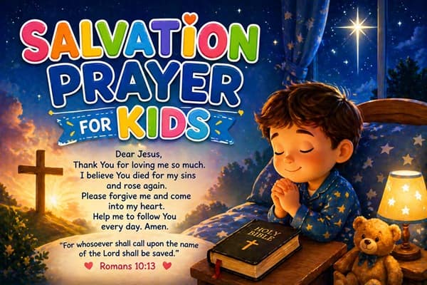 Salvation Prayer for Kids