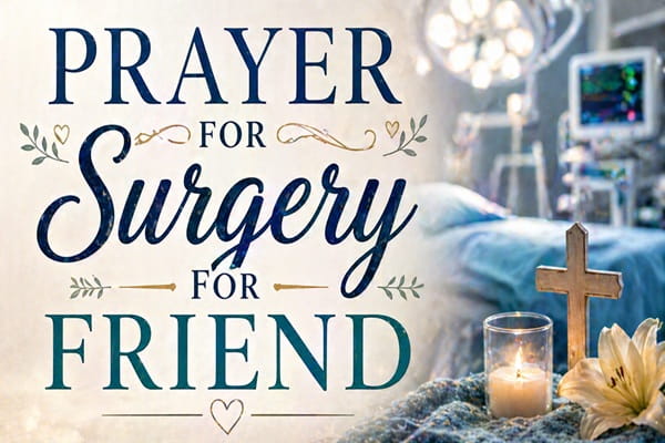 Prayer for Surgery for Friend
