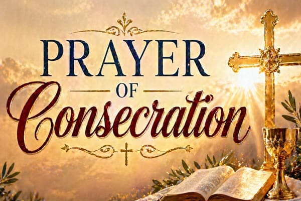 Prayer of Consecration