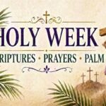 Holy Week Scriptures Prayers Palm