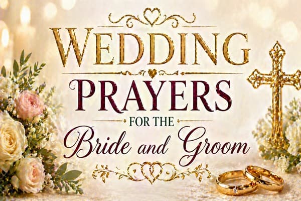 Wedding Prayers for the Bride and Groom