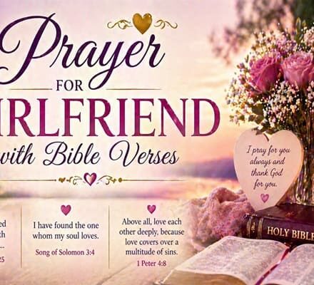 Prayer for Girlfriend with Bible Verses