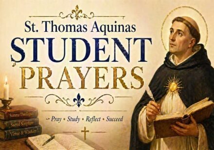 St Thomas Aquinas Student Prayers