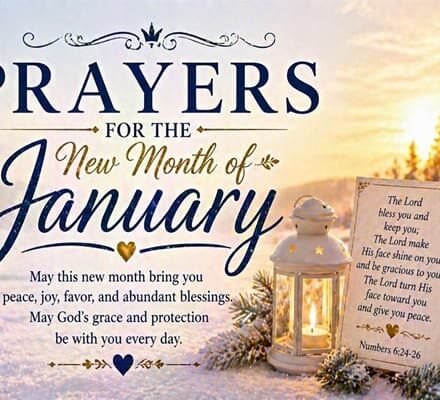 Prayers for the New Month of January