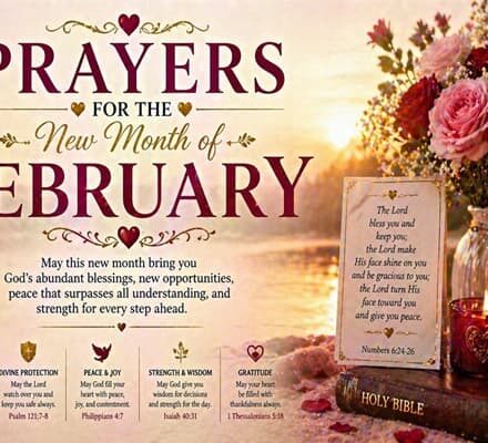 Prayers for the New Month of February