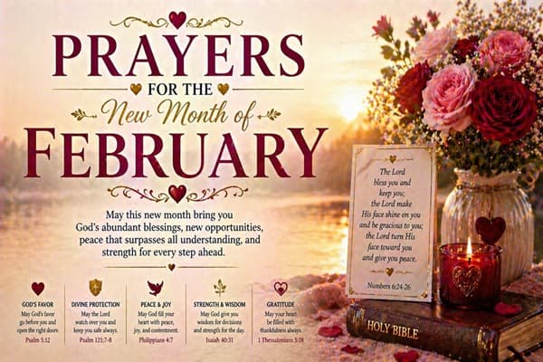 Prayers for the New Month of February