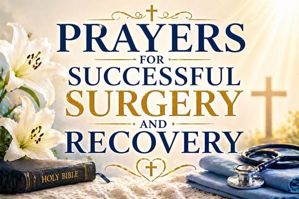 Prayers for Successful Surgery and Recovery