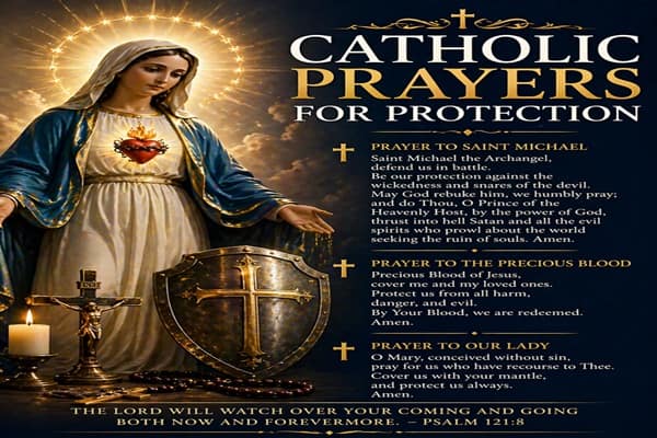 Catholic Prayers for Protection