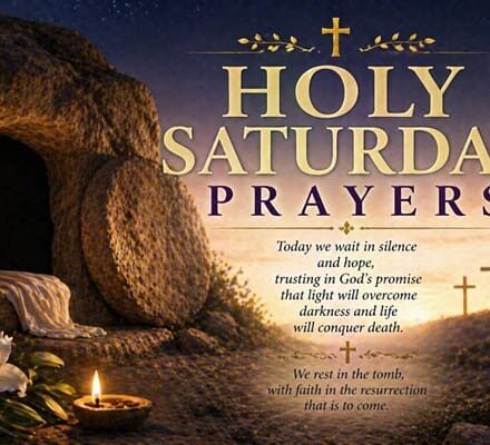 Holy Saturday Prayers