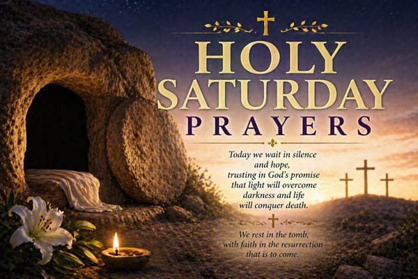 Holy Saturday Prayers