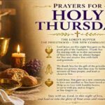 Prayers for Holy Thursday