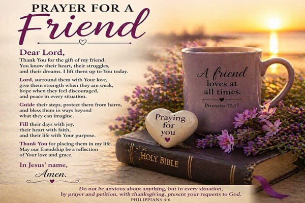 Prayer for a Friend