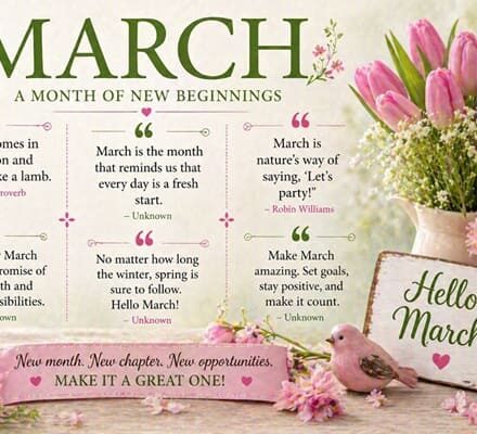 March Quotes