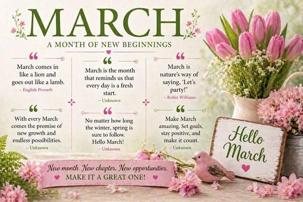 March Quotes
