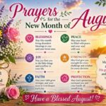 Prayers for the New Month of August