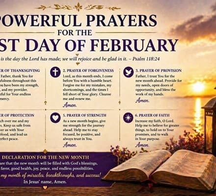Powerful Prayers for the Last Day of February