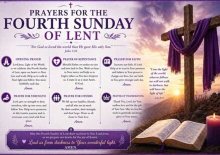 Prayers for the Fourth Sunday of Lent