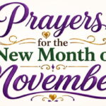 Prayers for the New Month of November