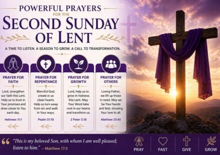 Powerful Prayers for the Second Sunday of Lent