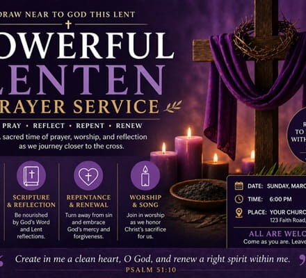 Powerful Lenten Prayer Service